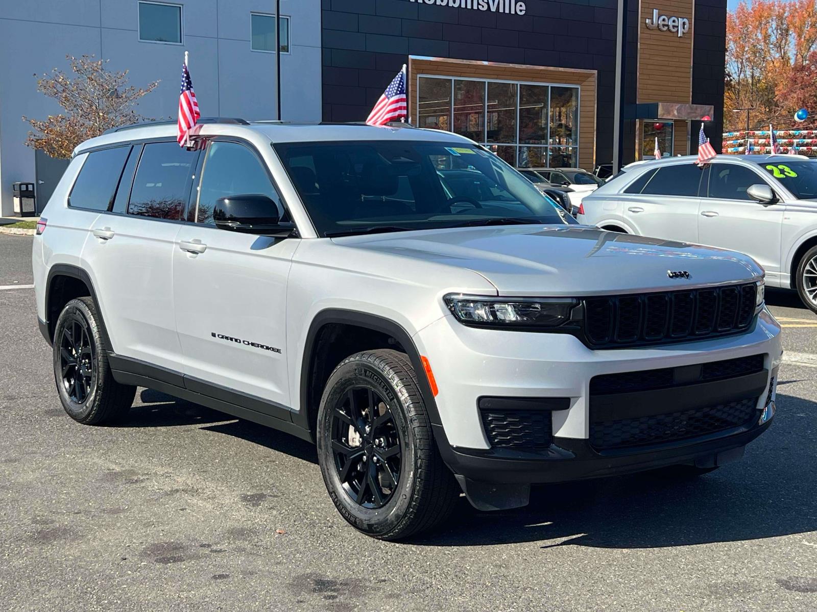 Silver Zynith 2025 Jeep Grand Cherokee L SUV / Crossover Four-Wheel Drive Automatic