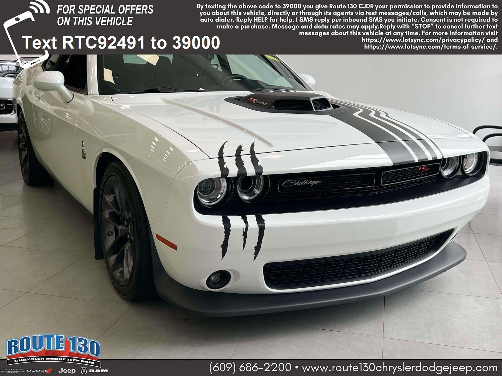 Blue (Frostbite) 2023 Dodge Challenger Coupe Rear-Wheel Drive Automatic