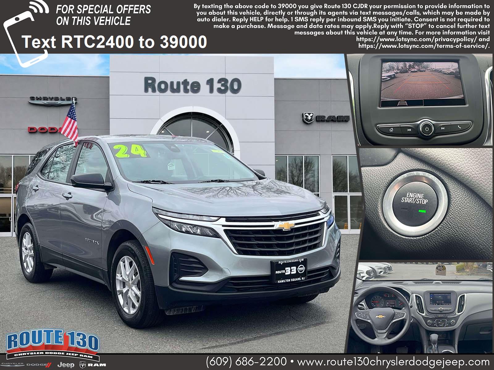 Sterling Gray Metallic 2024 Chevrolet Equinox SUV / Crossover Front-Wheel Drive Automatic
