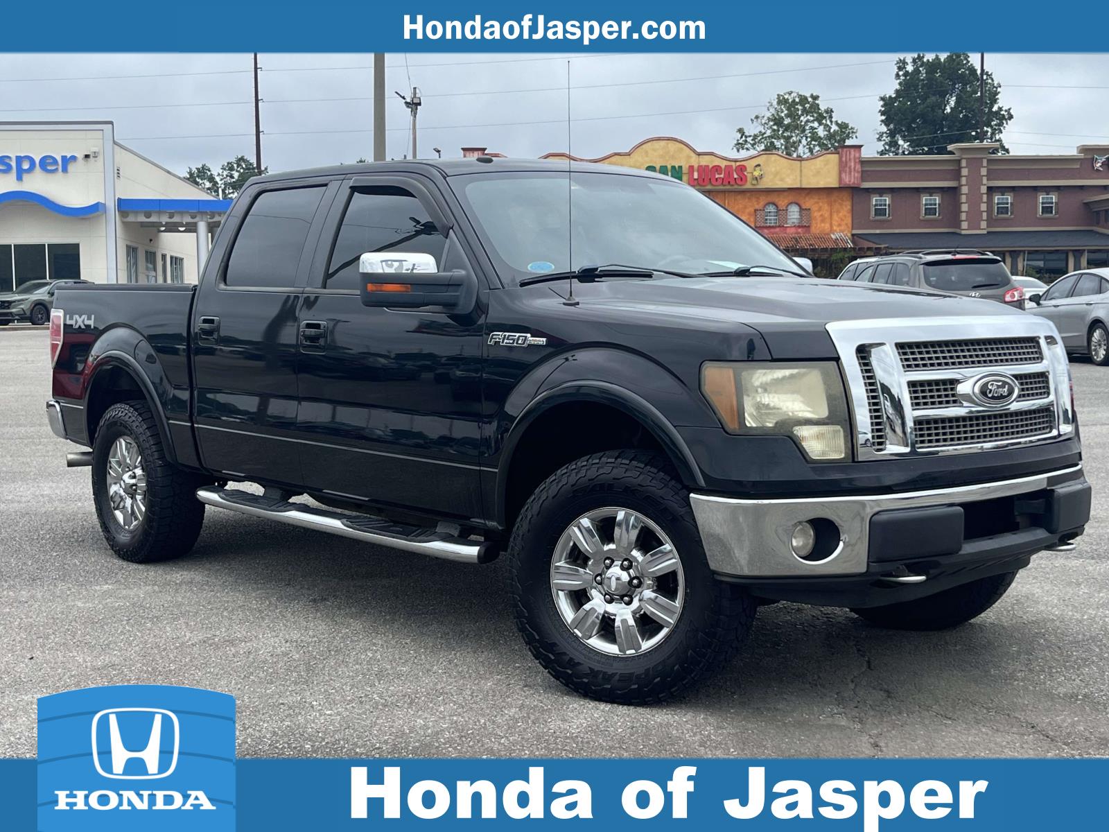 Black 2009 Ford F-150 Pickup Truck Four-Wheel Drive Automatic