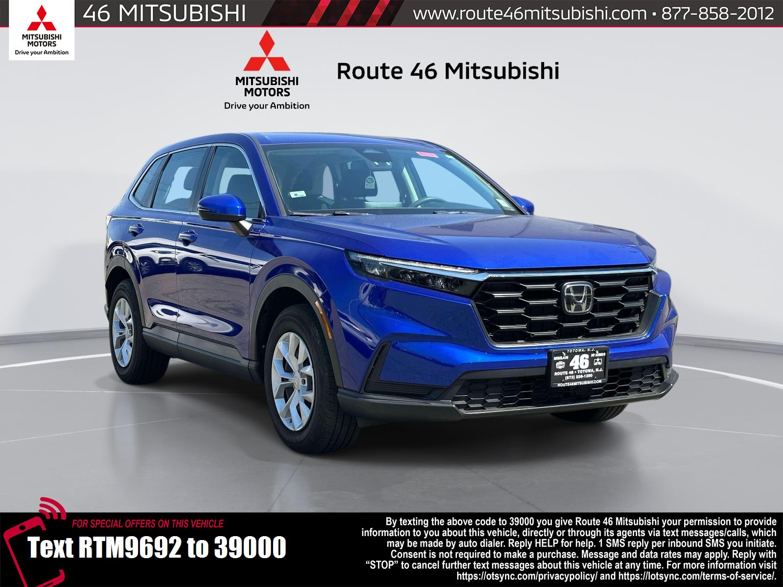 Canyon River Blue Metallic 2023 Honda CR-V LX AWD SUV / Crossover All-Wheel Drive Automatic