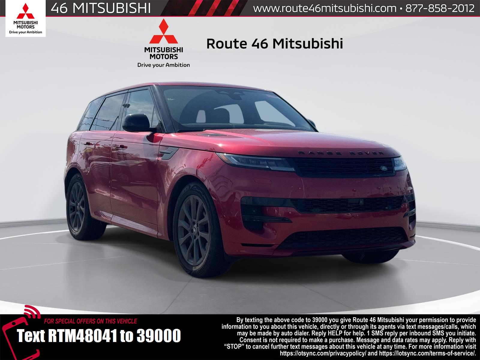 Firenze Red Metallic 2024 Land Rover Range Rover Sport P400 Dynamic SE AWD SUV / Crossover All-Wheel Drive Automatic