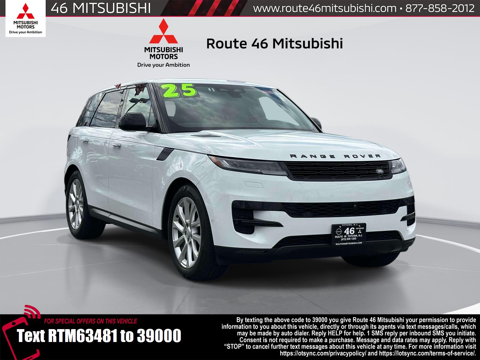 Fuji White 2025 Land Rover Range Rover Sport P360 SE AWD SUV / Crossover All-Wheel Drive Automatic