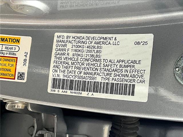 2025 Honda Accord Hybrid