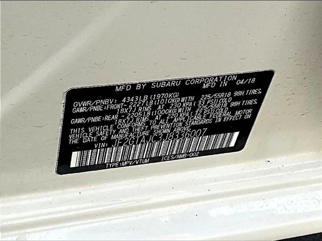 2018 Subaru Crosstrek