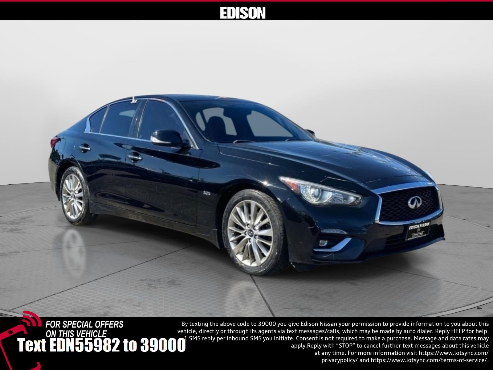 2019 INFINITI Q50 3.0t Luxe AWD