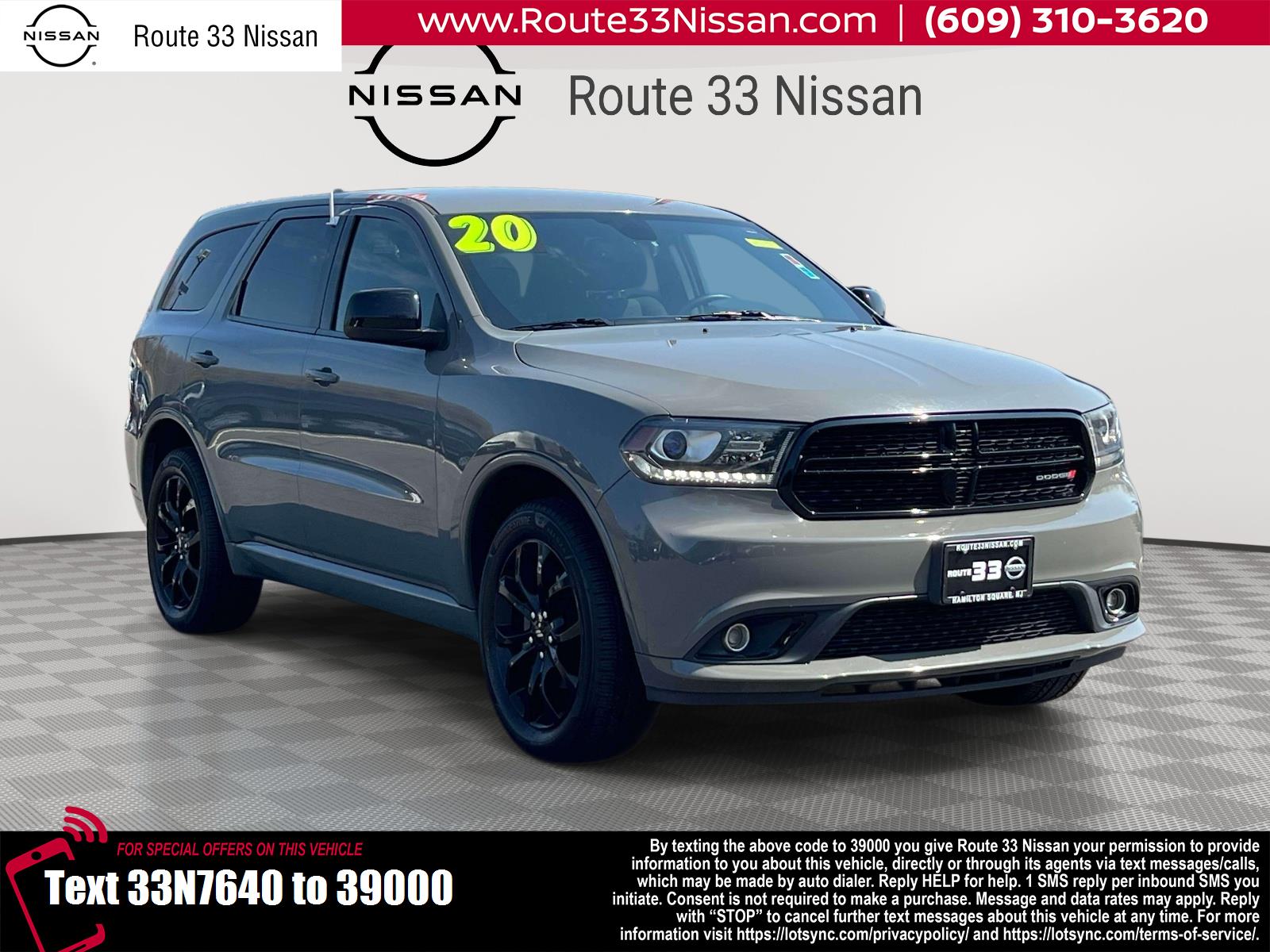 2020 Dodge Durango SXT Plus AWD