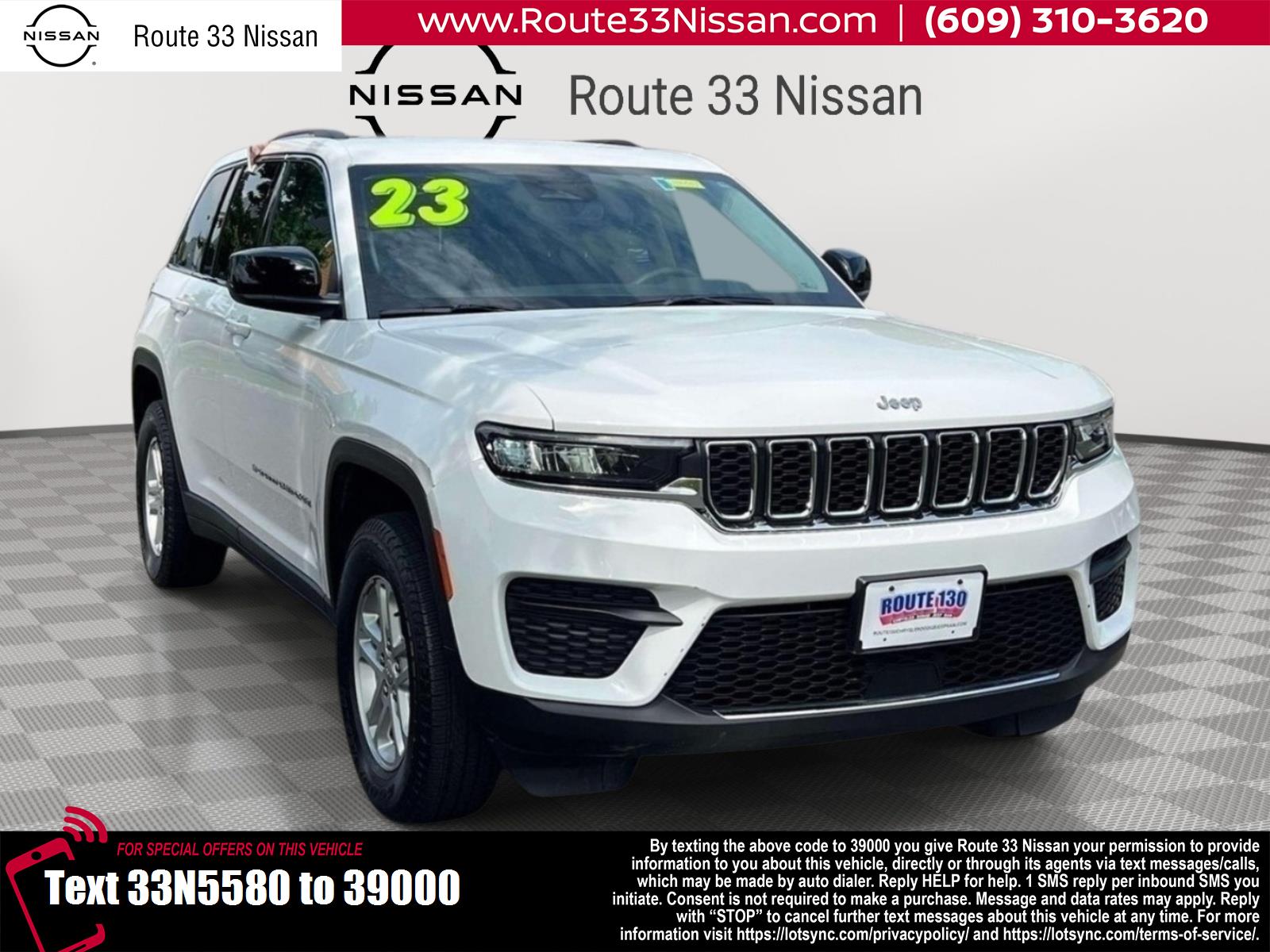 Bright White Clearcoat 2023 Jeep Grand Cherokee SUV / Crossover Four-Wheel Drive Automatic