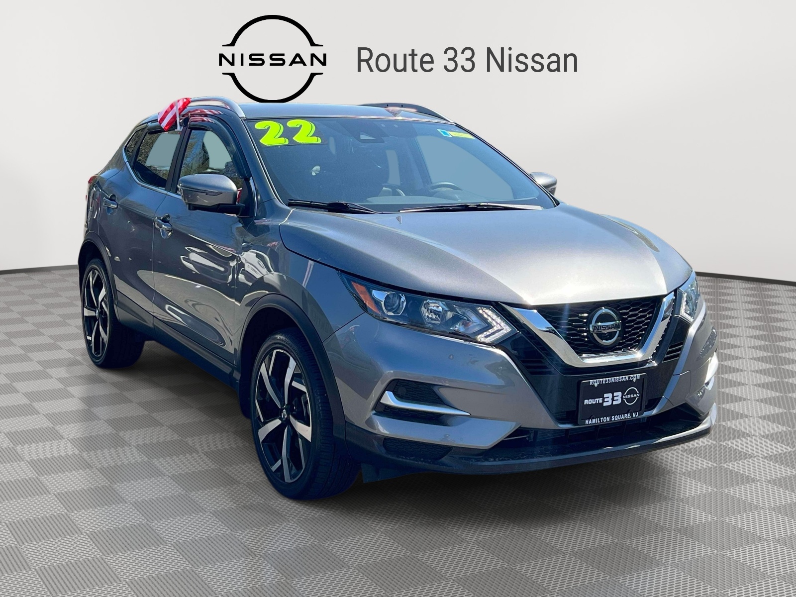 Gray (Gun Metallic) 2022 Nissan Rogue Sport SL AWD SUV / Crossover All-Wheel Drive Automatic