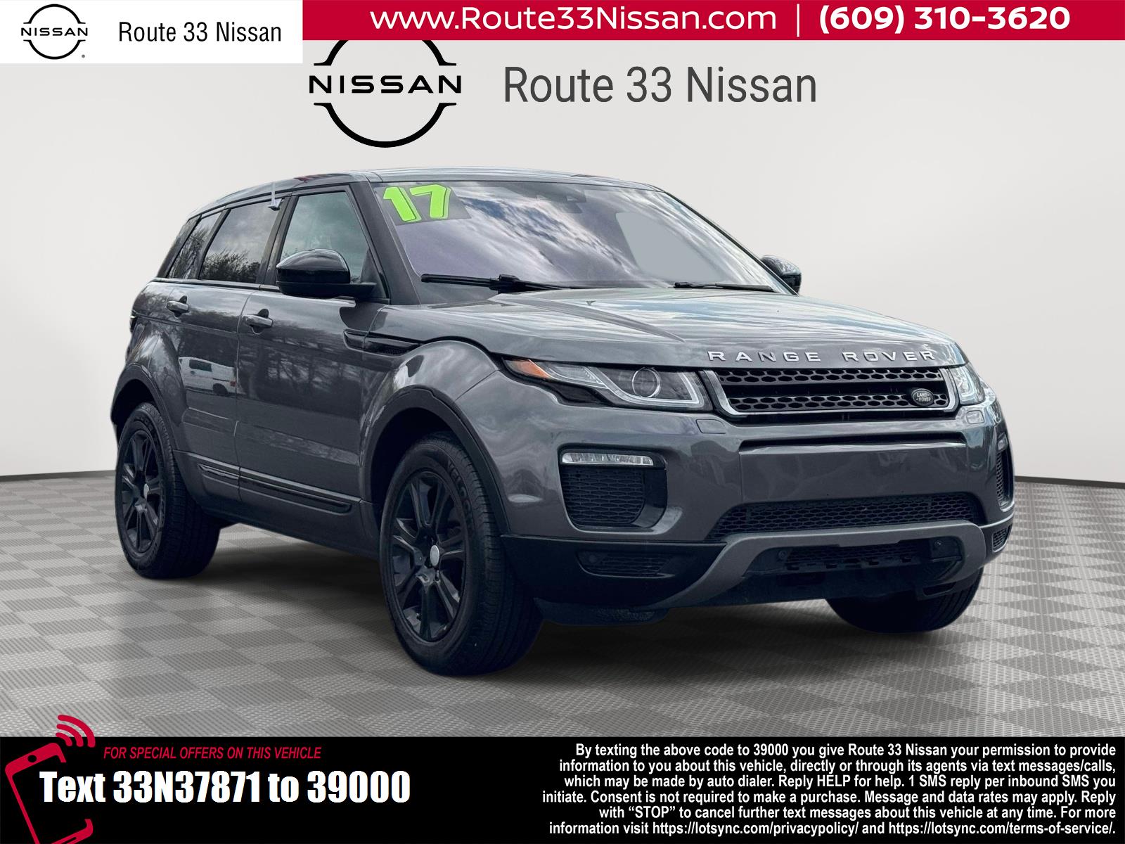 Gray 2017 Land Rover Range Rover Evoque SE Premium SUV / Crossover All-Wheel Drive Automatic