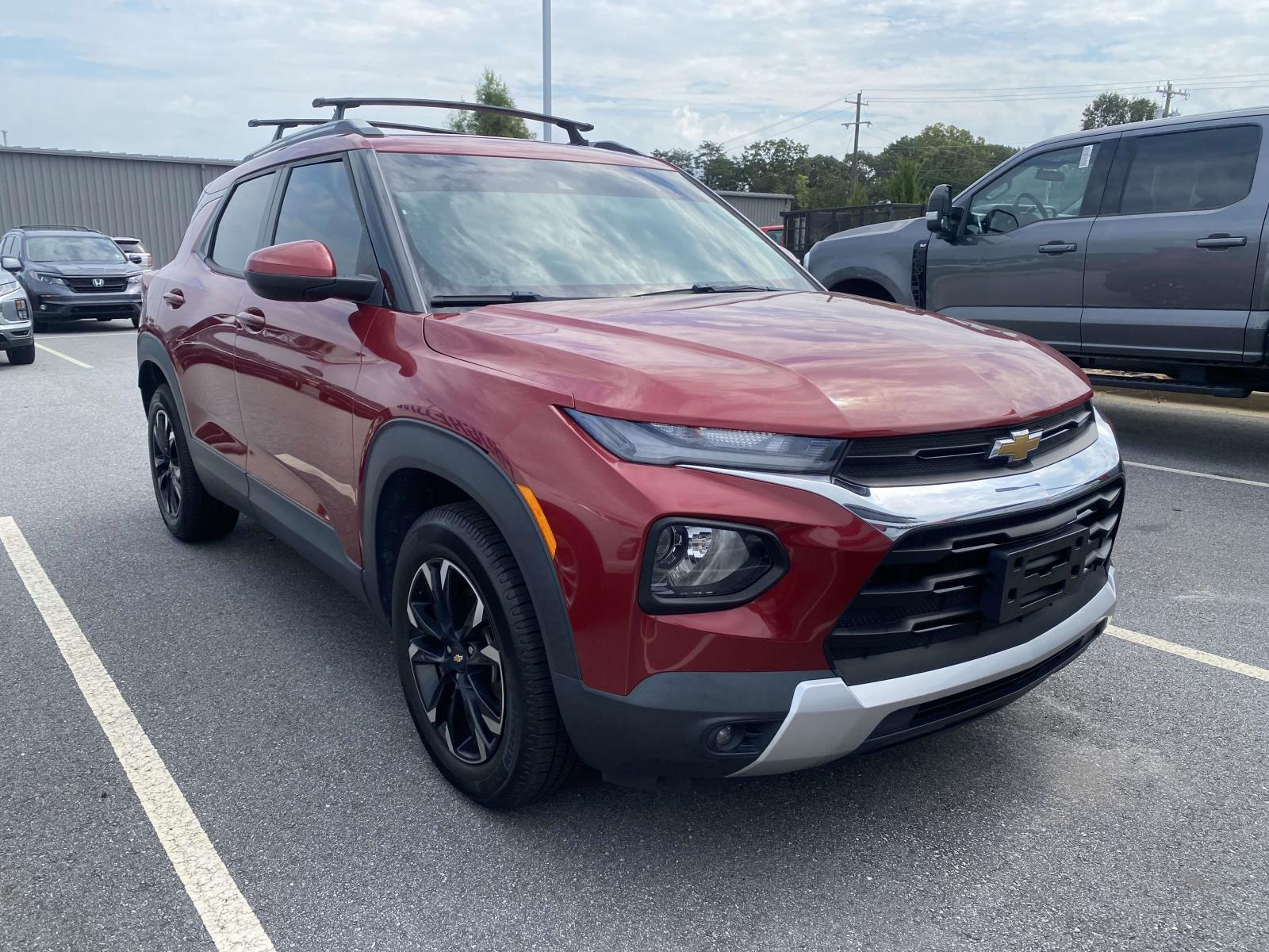 Red 2021 Chevrolet Trailblazer SUV / Crossover Four-Wheel Drive Automatic