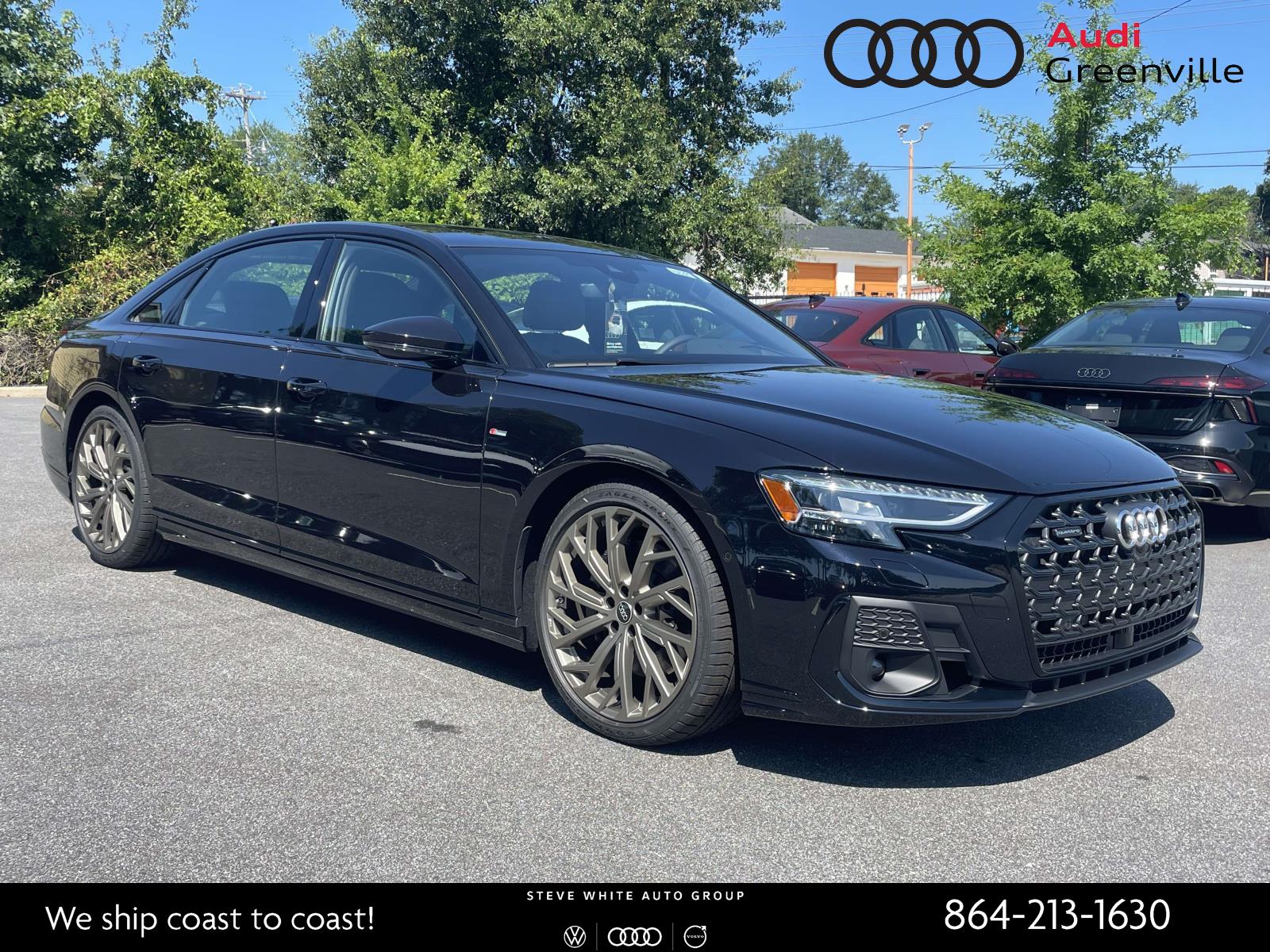 Black 2026 Audi A8 Sedan All-Wheel Drive Automatic