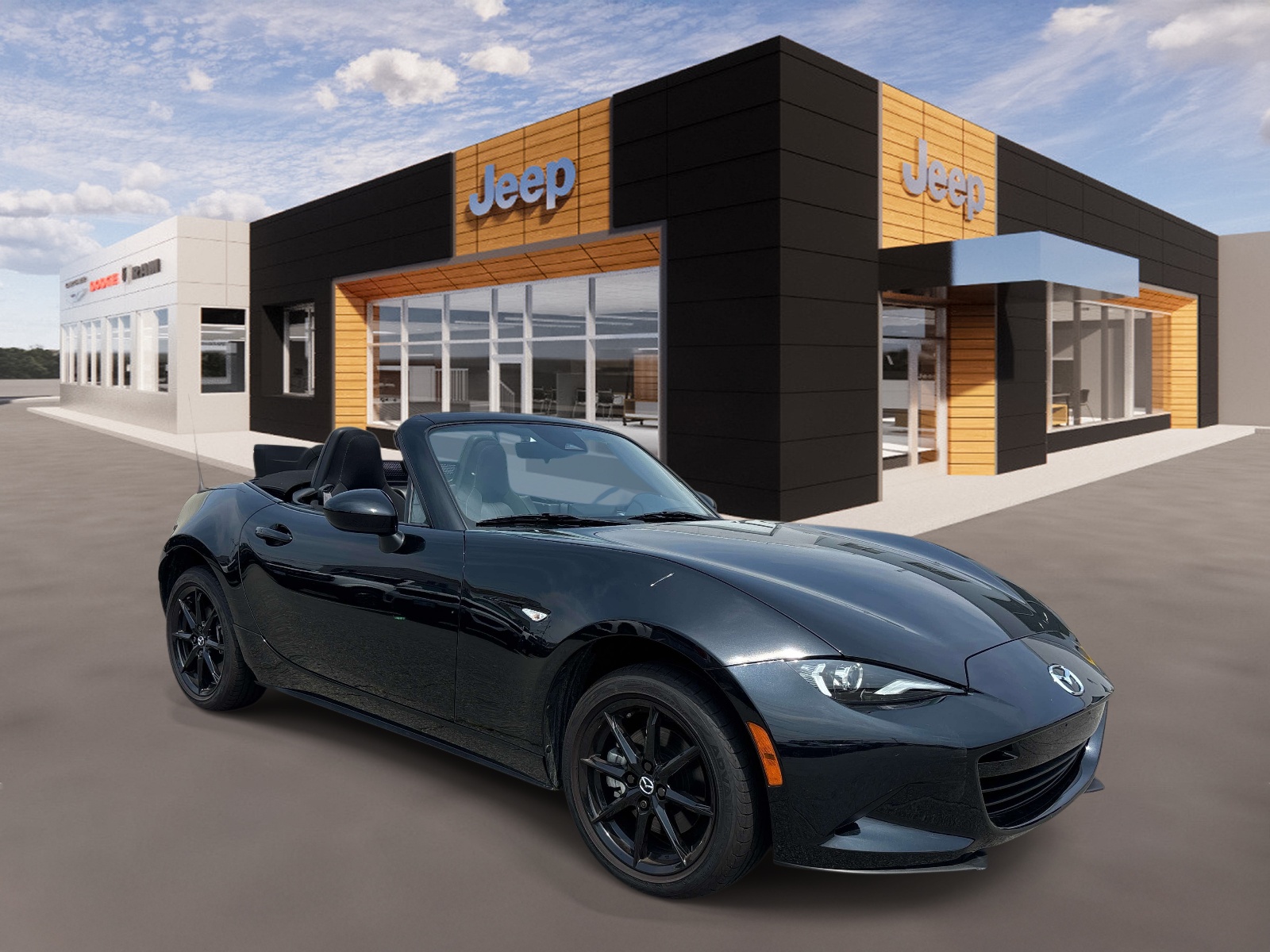 Jet Black Mica 2025 Mazda MX-5 Miata Convertible Rear-Wheel Drive Manual