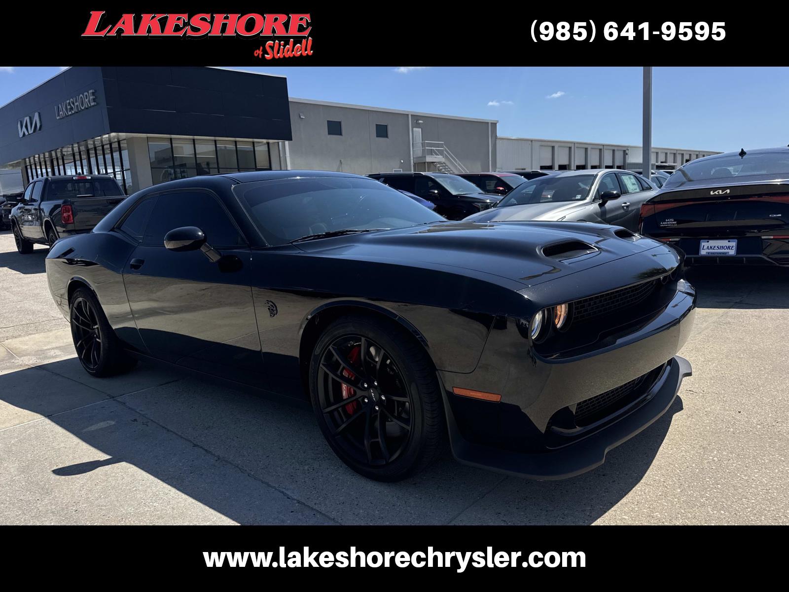 Black 2023 Dodge Challenger SRT Hellcat Jailbreak RWD Coupe Rear-Wheel Drive Automatic