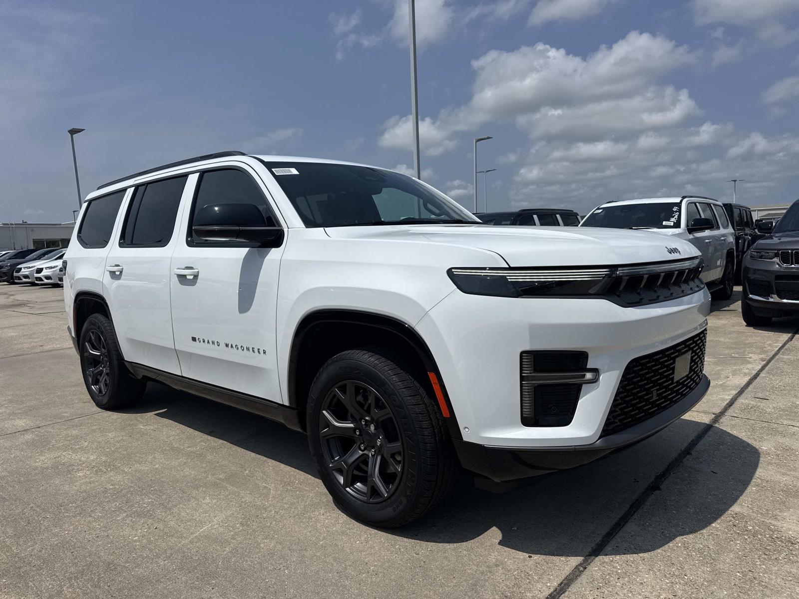 White 2026 Jeep Grand Wagoneer SUV / Crossover Four-Wheel Drive Automatic