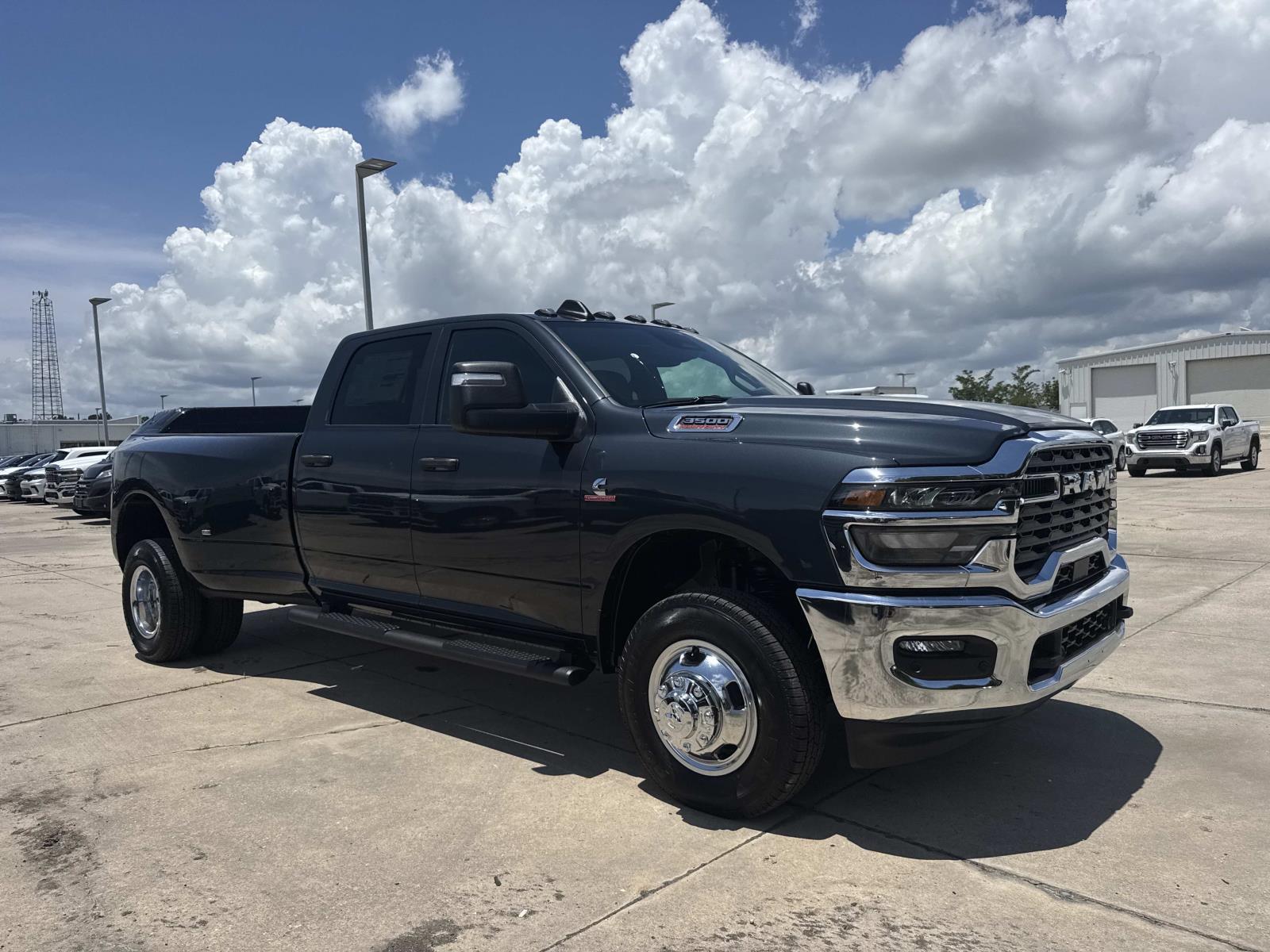 Forged Blue Metallic 2026 RAM 3500 Pickup Truck Four-Wheel Drive 8-Speed Automatic