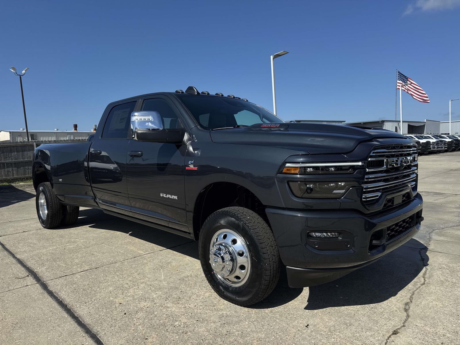Forged Blue Metallic 2026 RAM 3500 Pickup Truck Four-Wheel Drive 8-Speed Automatic