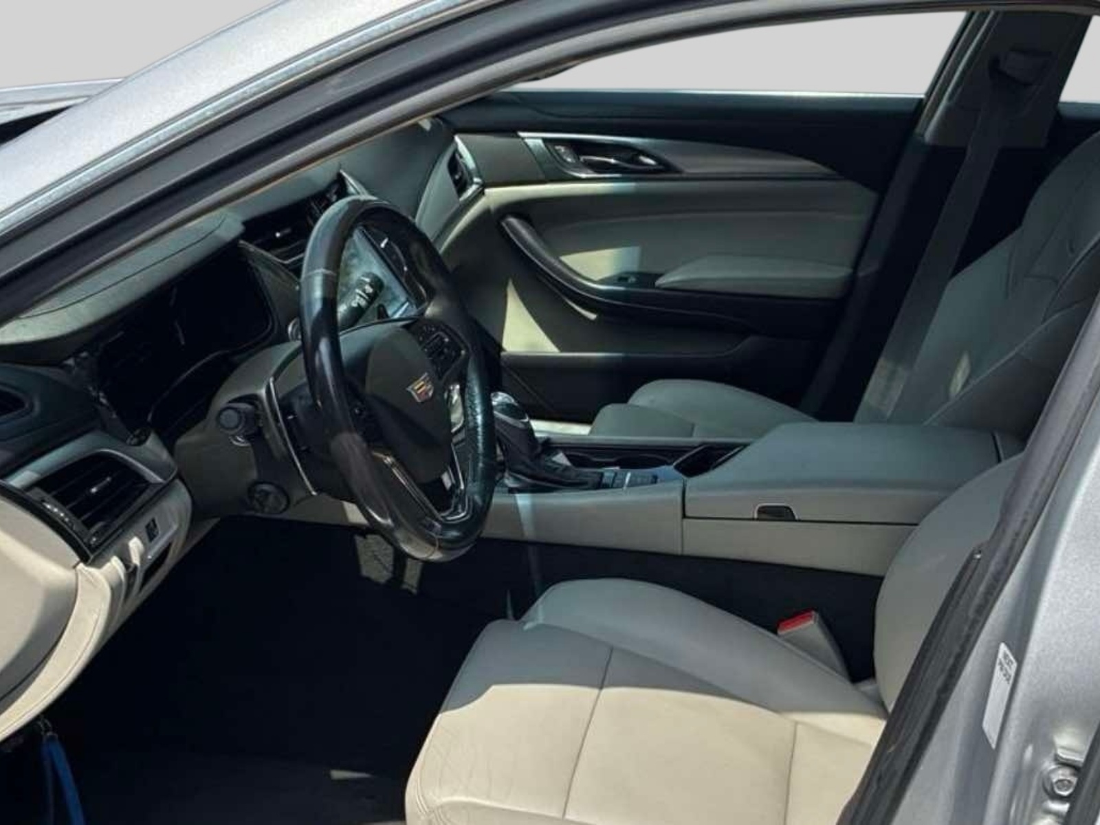 Radiant Silver Metallic 2019 Cadillac CTS Sedan Rear-Wheel Drive 8-Speed Automatic
