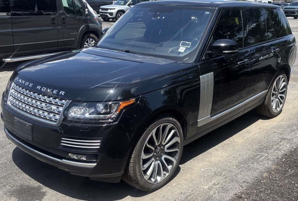Black 2016 Land Rover Range Rover SUV / Crossover All-Wheel Drive Automatic
