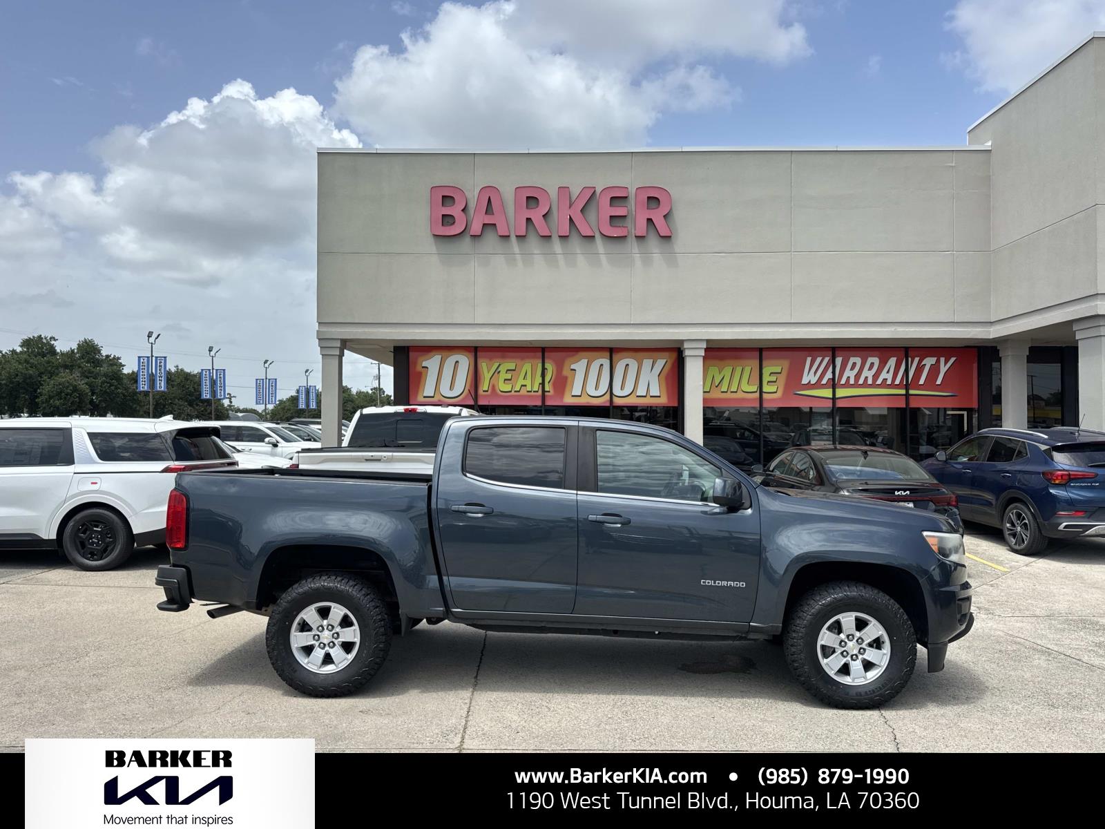 Gray 2019 Chevrolet Colorado Pickup Truck 4X2 Automatic