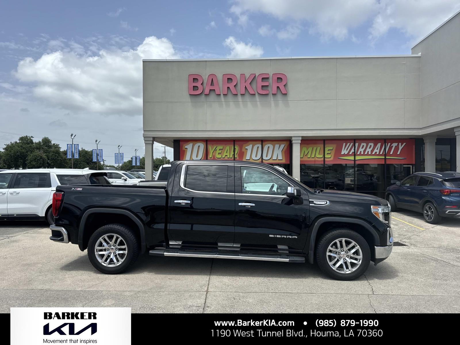 Onyx Black 2020 GMC Sierra 1500 Pickup Truck Four-Wheel Drive Automatic