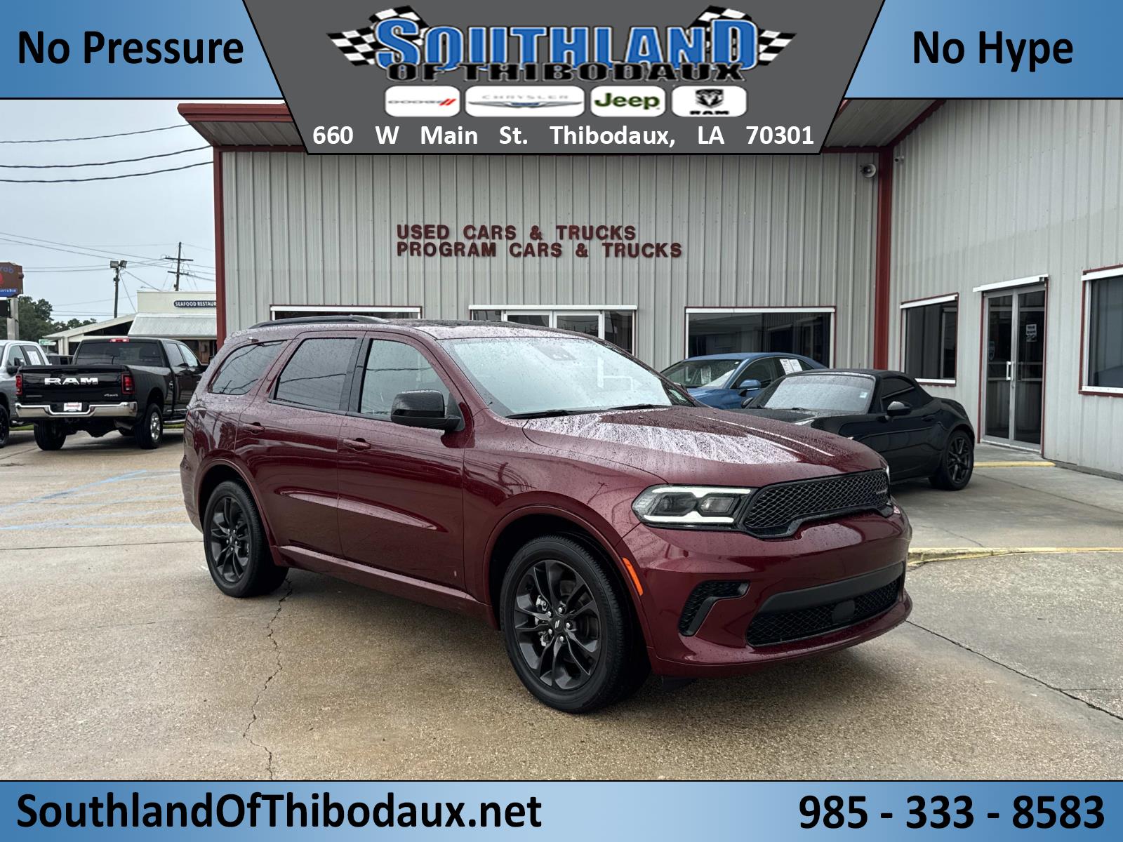 Octane Red Pearlcoat 2024 Dodge Durango SUV / Crossover Rear-Wheel Drive Automatic