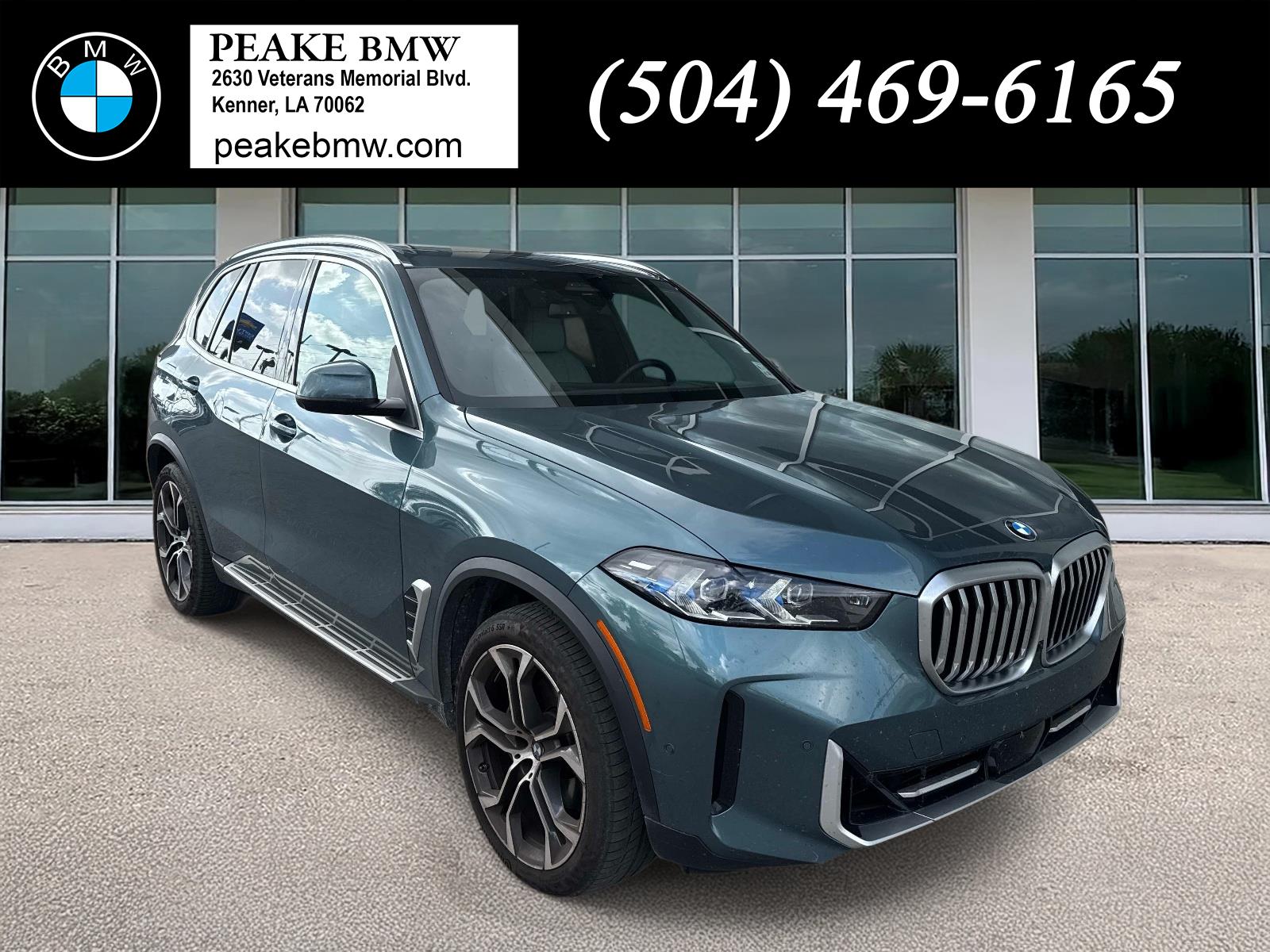 Blue Ridge Mountain Metallic 2024 BMW X5 sDrive40i RWD SUV / Crossover Rear-Wheel Drive 8-Speed Automatic