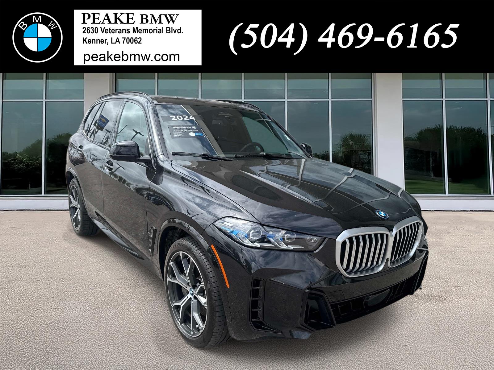 Black Sapphire Metallic 2024 BMW X5 xDrive50e AWD SUV / Crossover All-Wheel Drive Automatic
