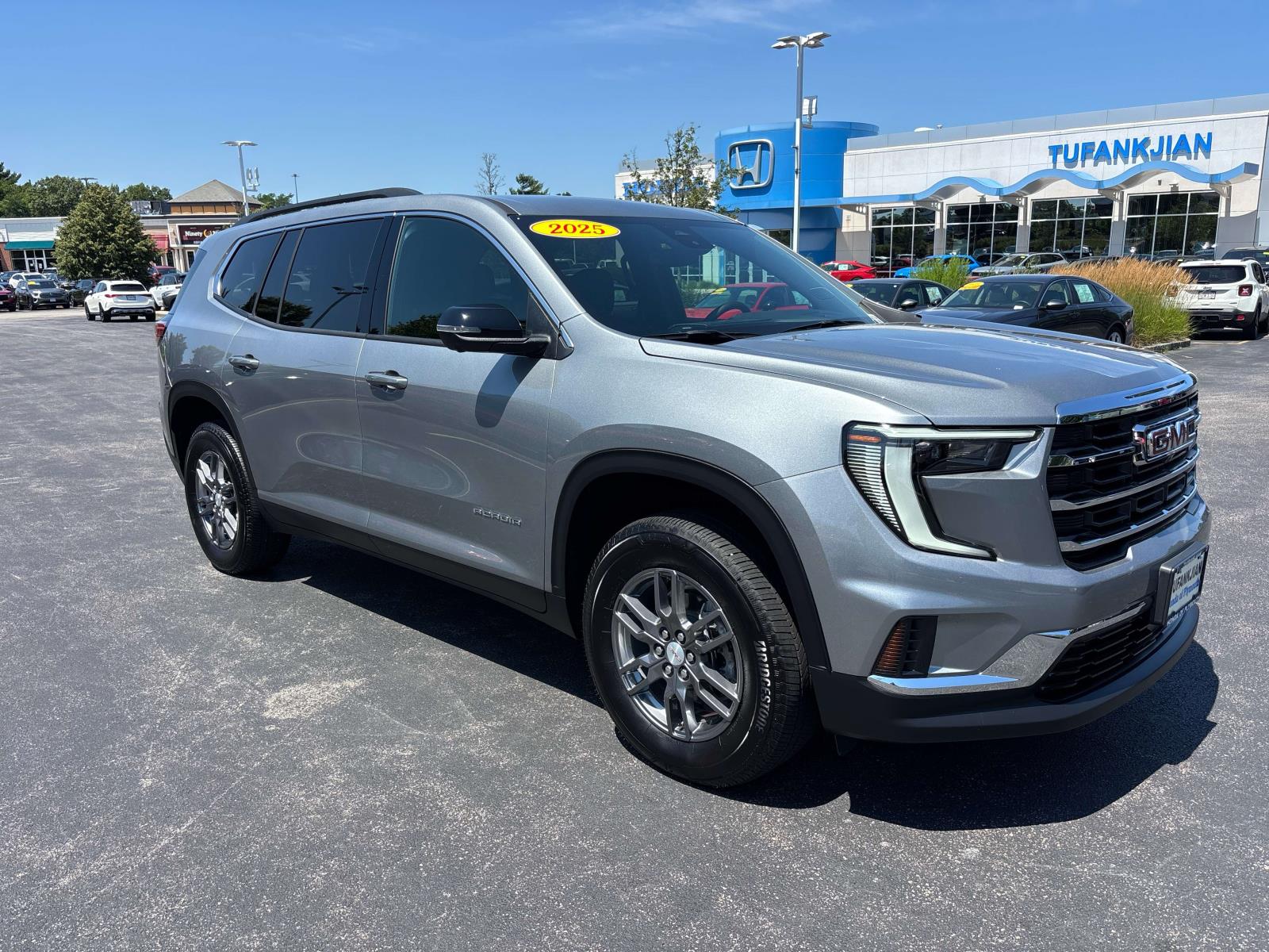 Silver 2025 GMC Acadia SUV / Crossover Four-Wheel Drive Automatic