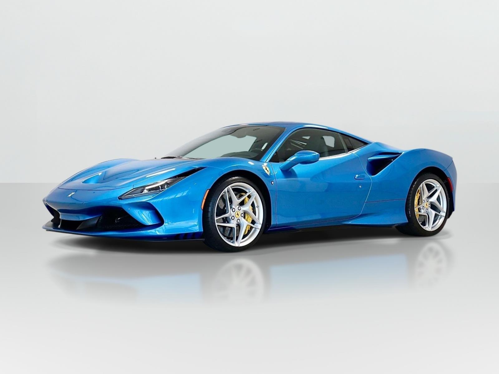 Blu Corsa 2022 Ferrari F8 Coupe Rear-Wheel Drive Automatic