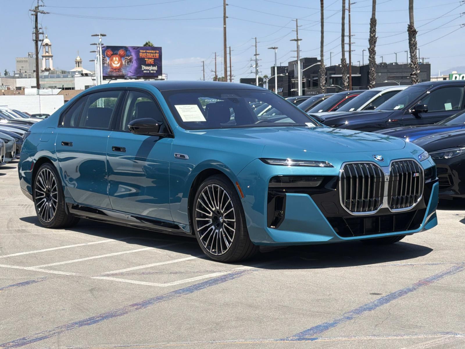 Blue 2025 BMW i7 Sedan All-Wheel Drive Automatic