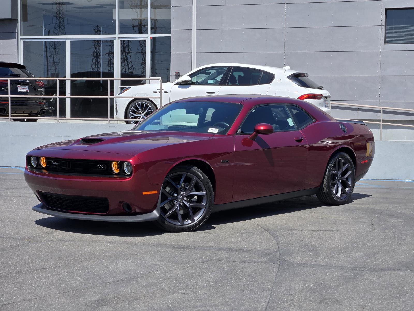 Red 2023 Dodge Challenger Coupe Rear-Wheel Drive Automatic