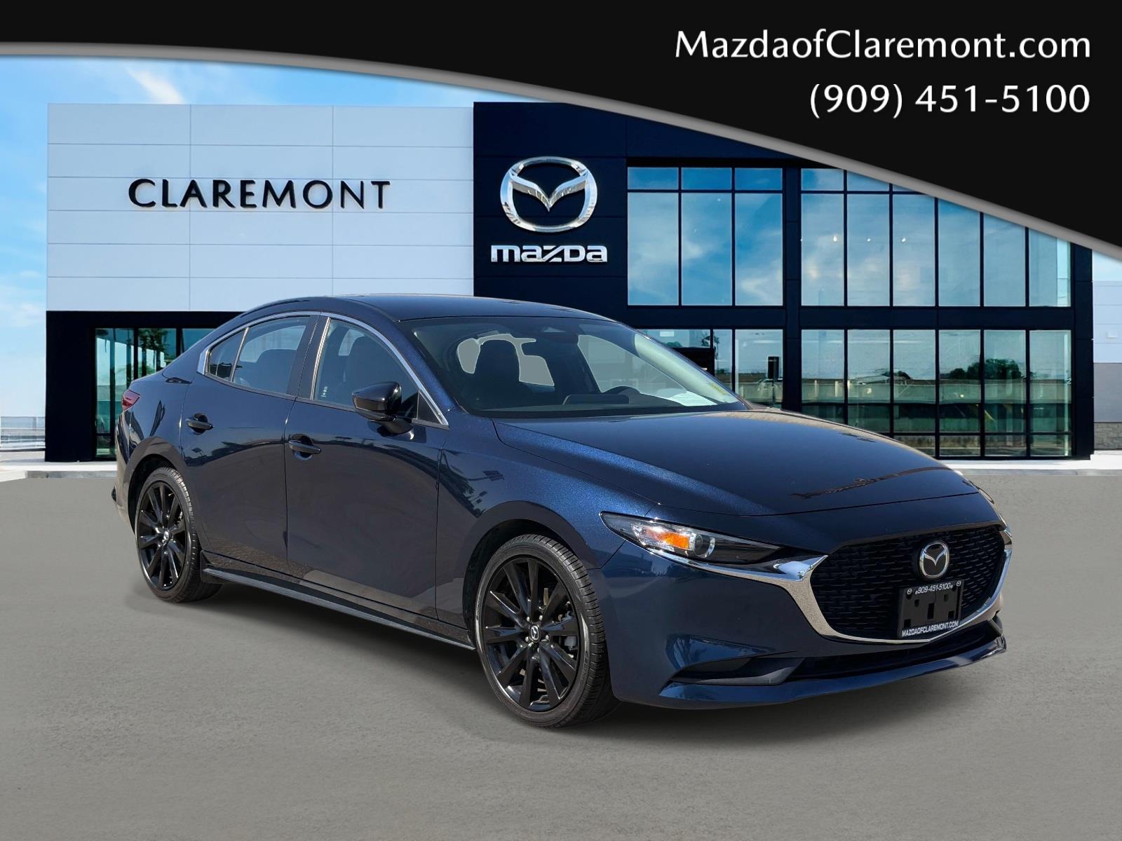 Deep Crystal Blue Mica 2024 Mazda MAZDA3 Sedan Front-Wheel Drive Automatic