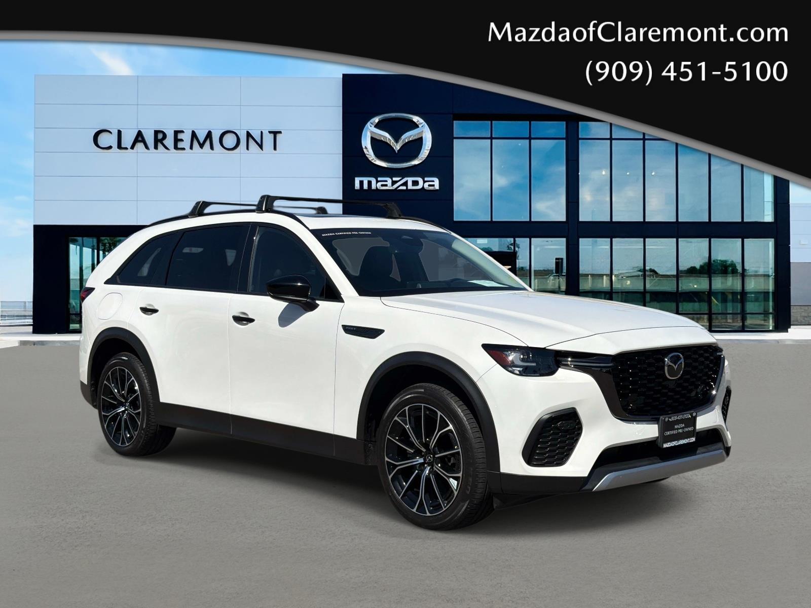 Rhodium White Premium 2025 Mazda CX-70 SUV / Crossover All-Wheel Drive Automatic