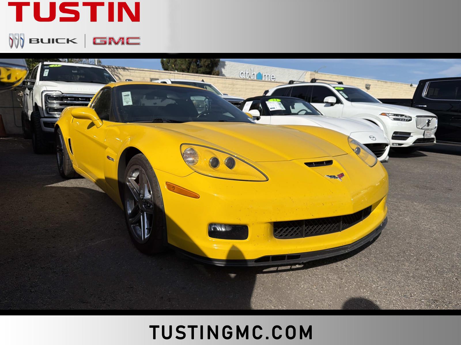 Velocity Yellow Tintcoat 2006 Chevrolet Corvette Coupe Rear-Wheel Drive 6-Speed Manual