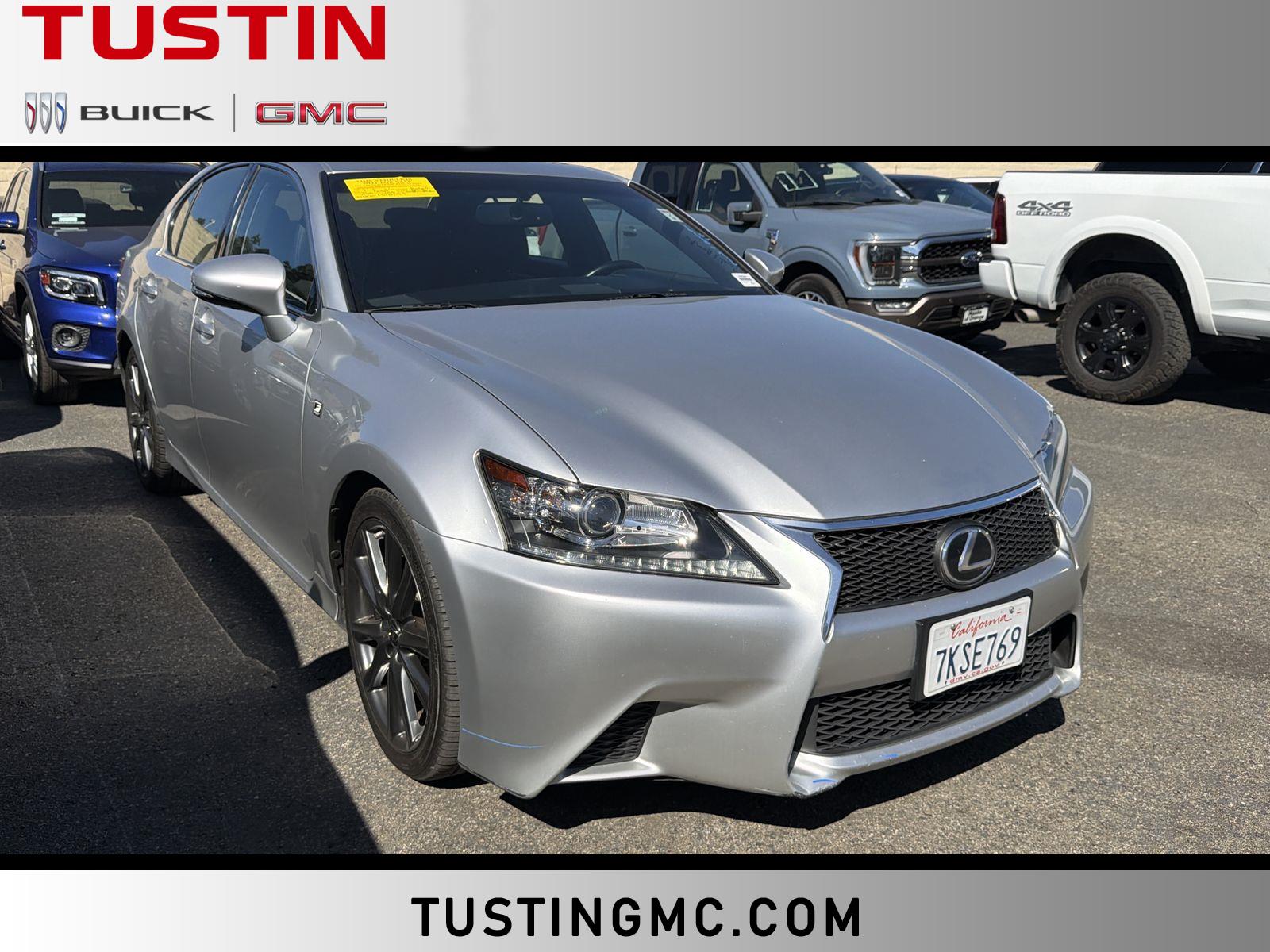 Gray (Liquid Platinum) 2015 Lexus GS Sedan Rear-Wheel Drive 8-Speed Automatic