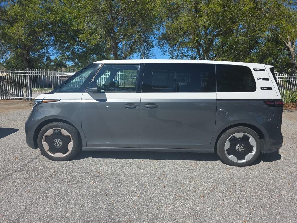 Gray 2025 Volkswagen ID.Buzz Pro S Plus RWD Minivan Rear-Wheel Drive Automatic