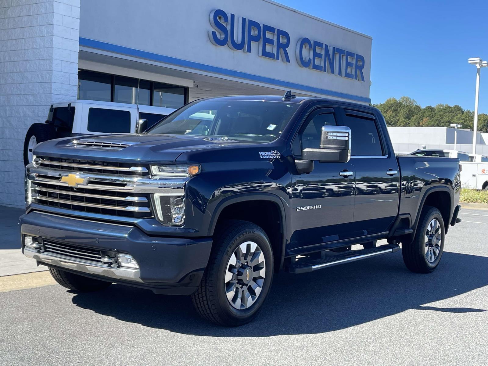 Northsky Blue Metallic 2021 Chevrolet Silverado 2500HD Pickup Truck Four-Wheel Drive Automatic