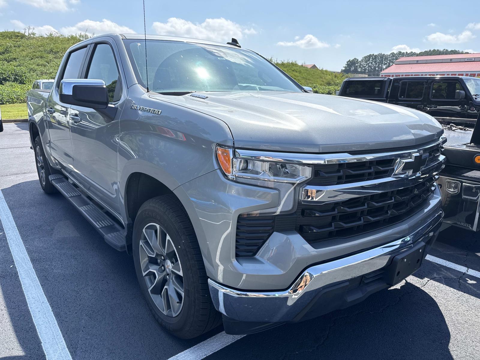 Sterling Gray Metallic 2025 Chevrolet Silverado 1500 Pickup Truck 4X2 Automatic