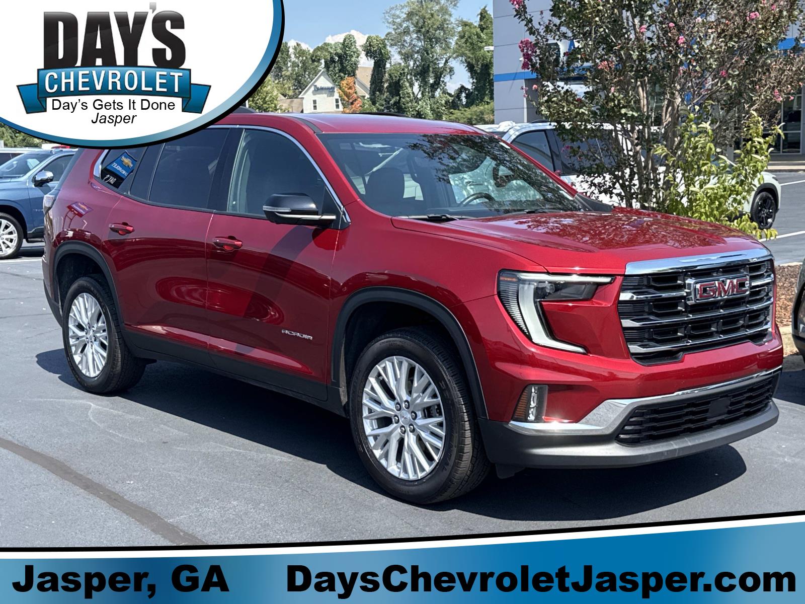 Volcanic Red Tintcoat 2026 GMC Acadia SUV / Crossover Front-Wheel Drive Automatic