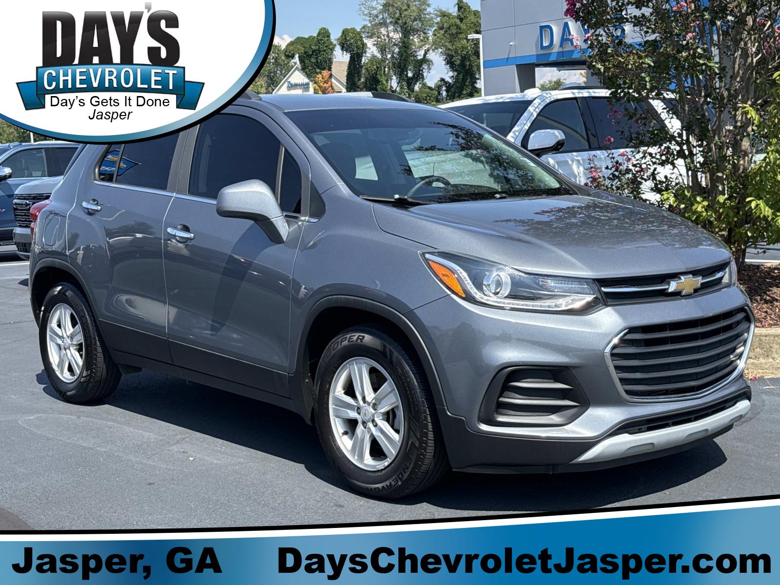 Gray (Satin Steel Metallic) 2019 Chevrolet Trax SUV / Crossover Front-Wheel Drive Automatic