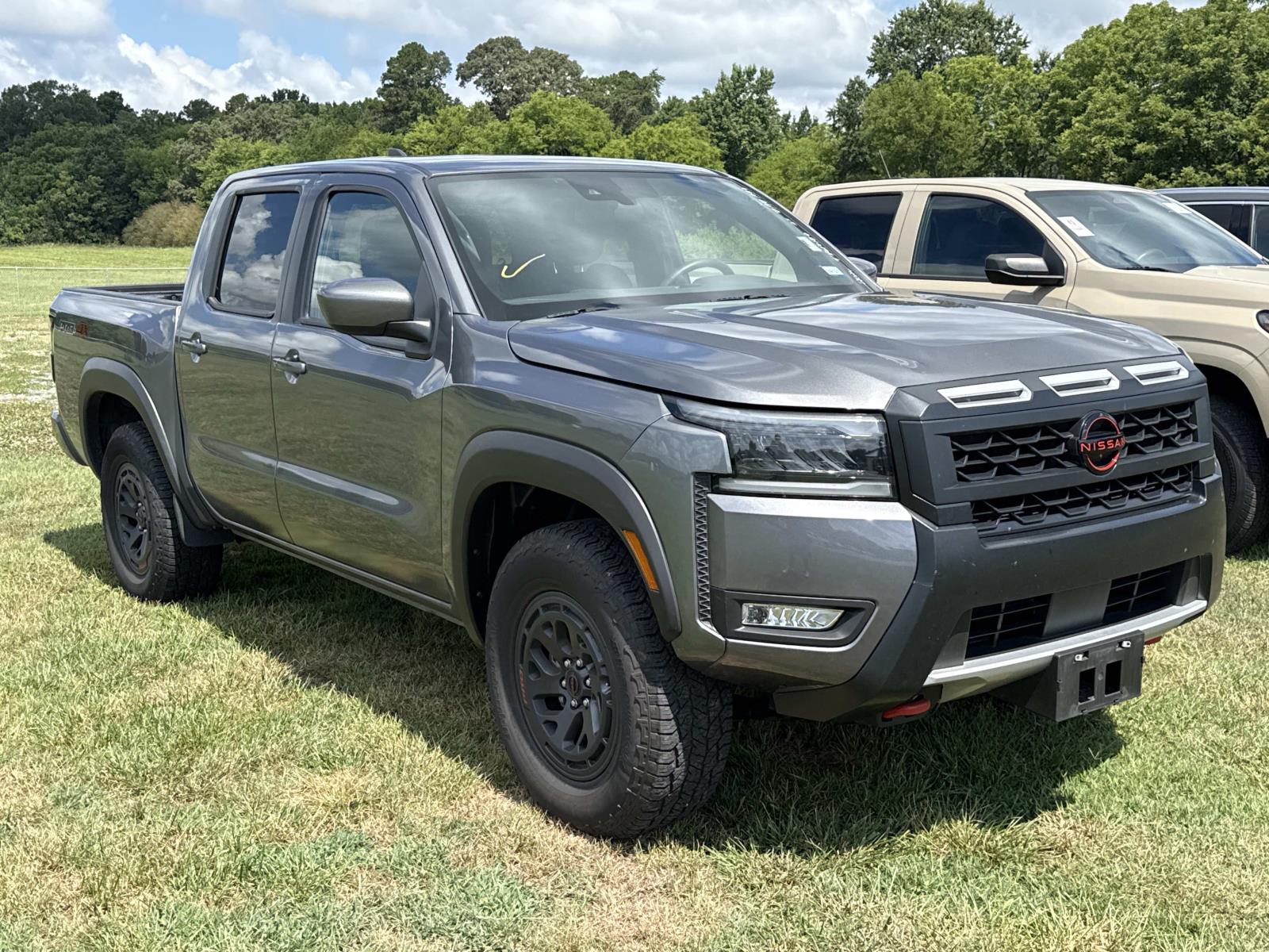 Gray (Gun Metallic) 2026 Nissan Frontier Pickup Truck Four-Wheel Drive 9-Speed Automatic