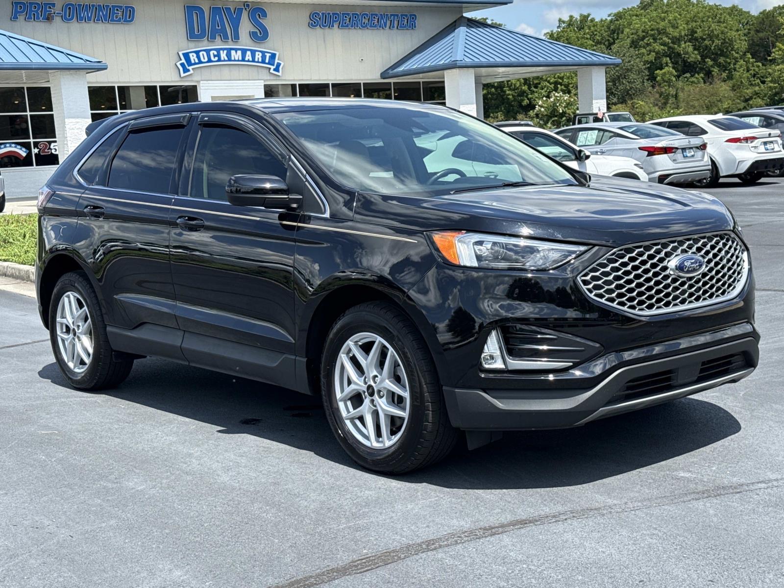 Agate Black Metallic 2023 Ford Edge SUV / Crossover All-Wheel Drive 8-Speed Automatic