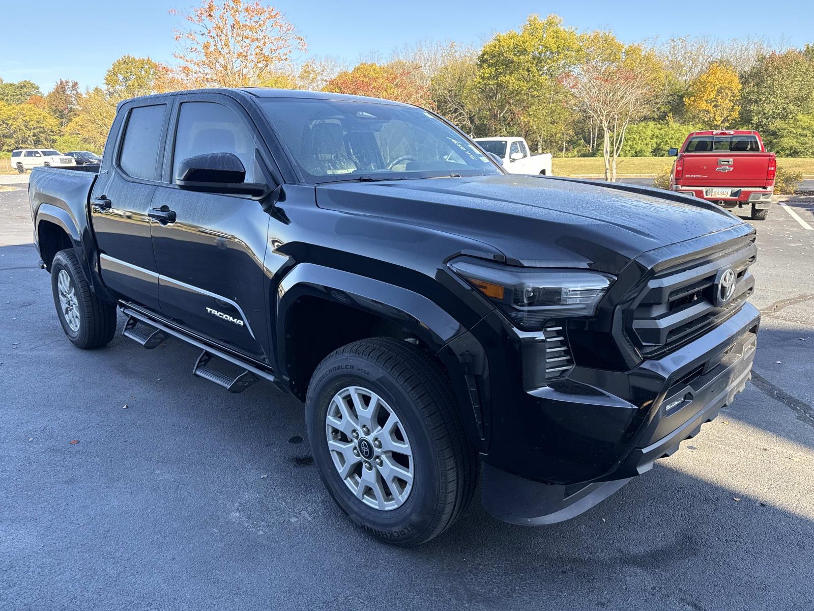 Black 2025 Toyota Tacoma Pickup Truck Four-Wheel Drive 8-Speed Automatic