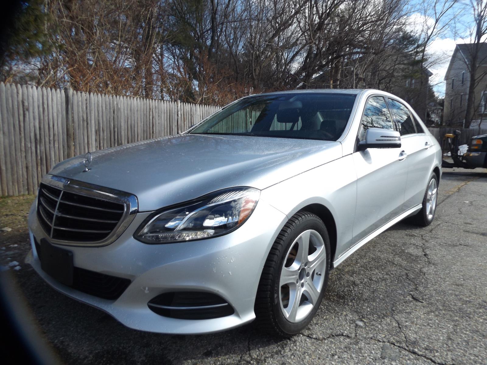 Iridium Silver Metallic 2014 Mercedes-Benz E-Class E 350 Sport Sedan Rear-Wheel Drive Automatic