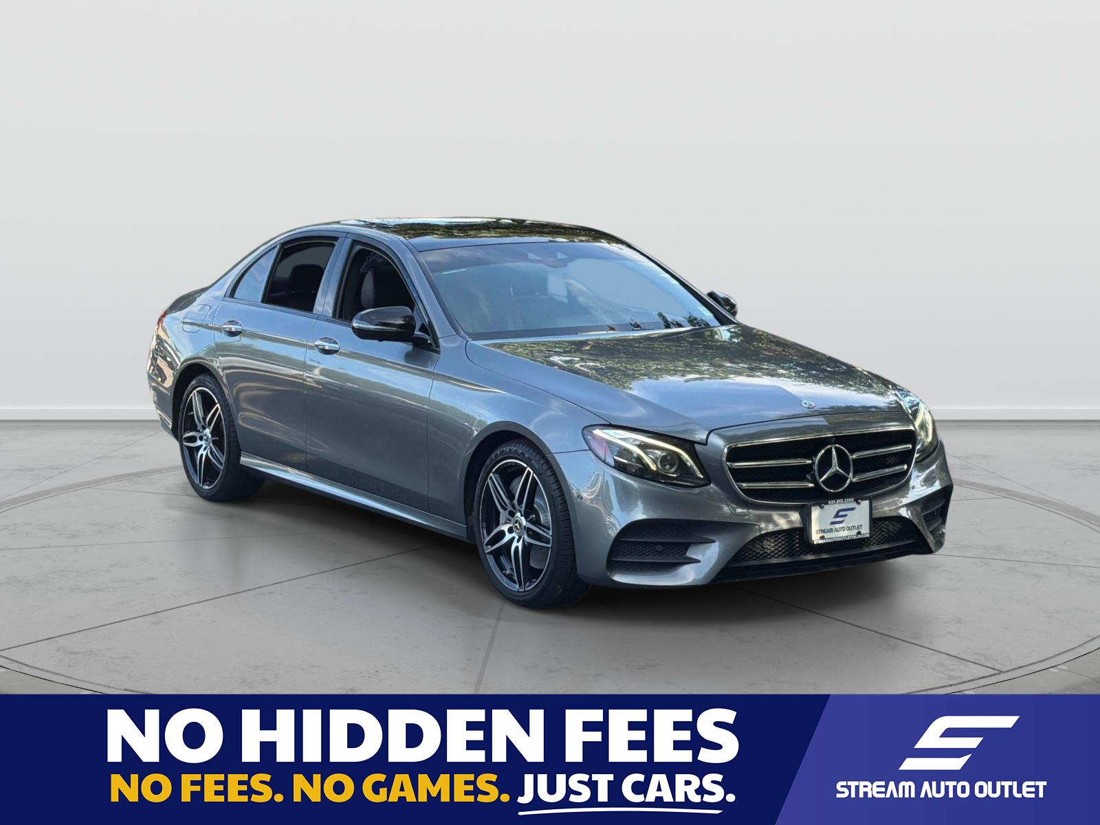 Gray 2020 Mercedes-Benz E-Class Sedan All-Wheel Drive Automatic
