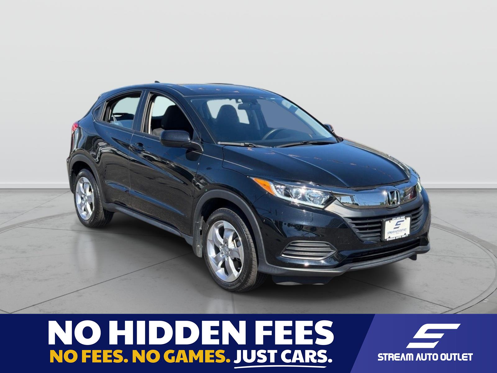 Black 2021 Honda HR-V SUV / Crossover All-Wheel Drive Automatic