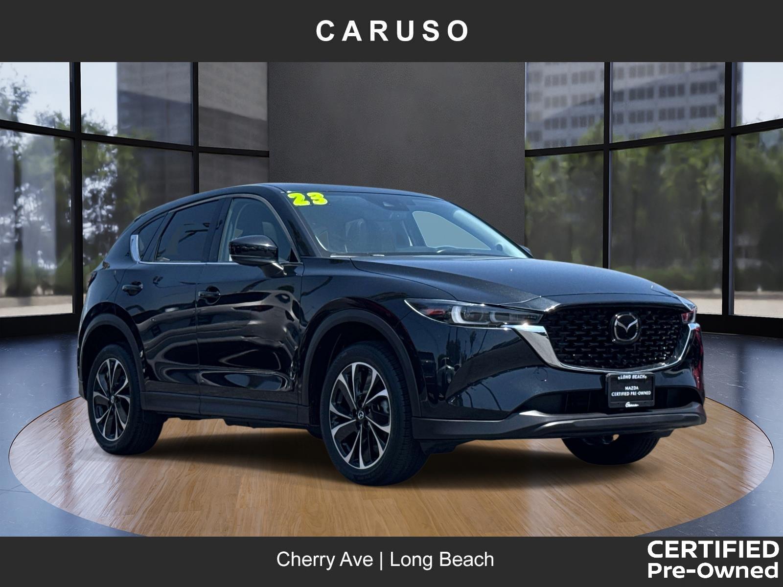 Jet Black 2023 Mazda CX-5 2.5 S Premium AWD SUV / Crossover All-Wheel Drive 6-Speed Automatic