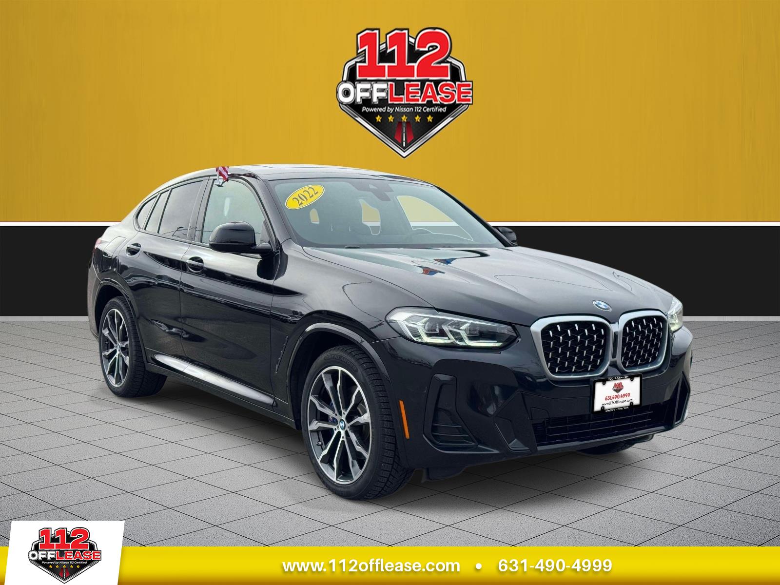 Black 2022 BMW X4 xDrive30i AWD SUV / Crossover All-Wheel Drive Automatic