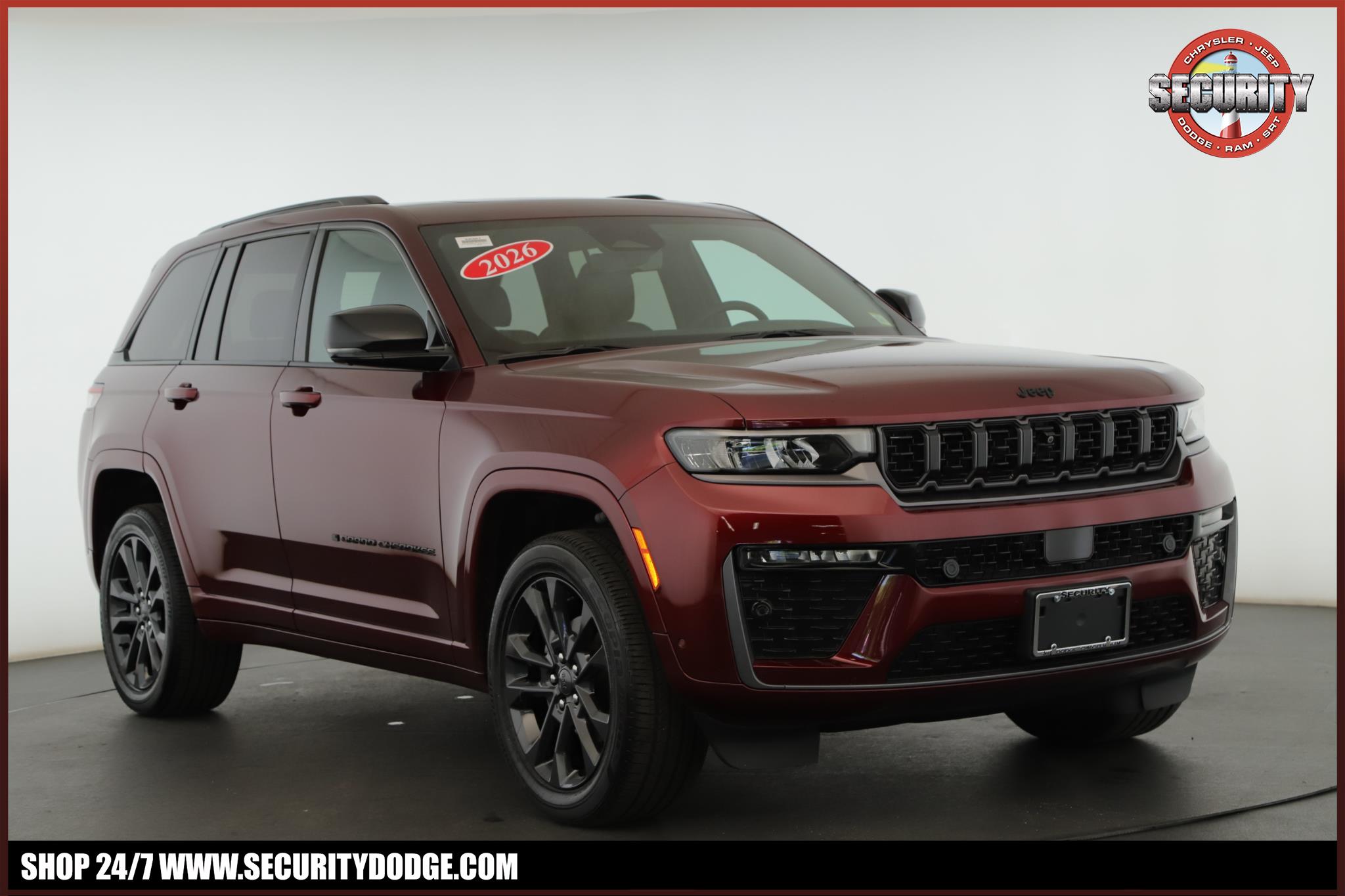 Red 2026 Jeep Grand Cherokee SUV / Crossover Four-Wheel Drive Automatic
